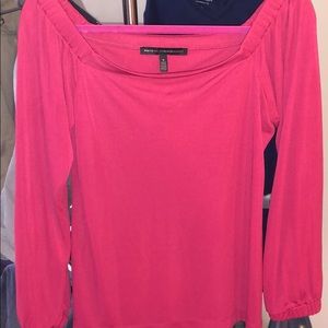 White House Black Market shoulder top